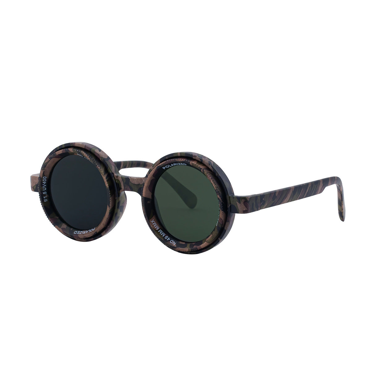 Adjustable ND Polarized Sunglasses for Men and Women with Rotating Lenses