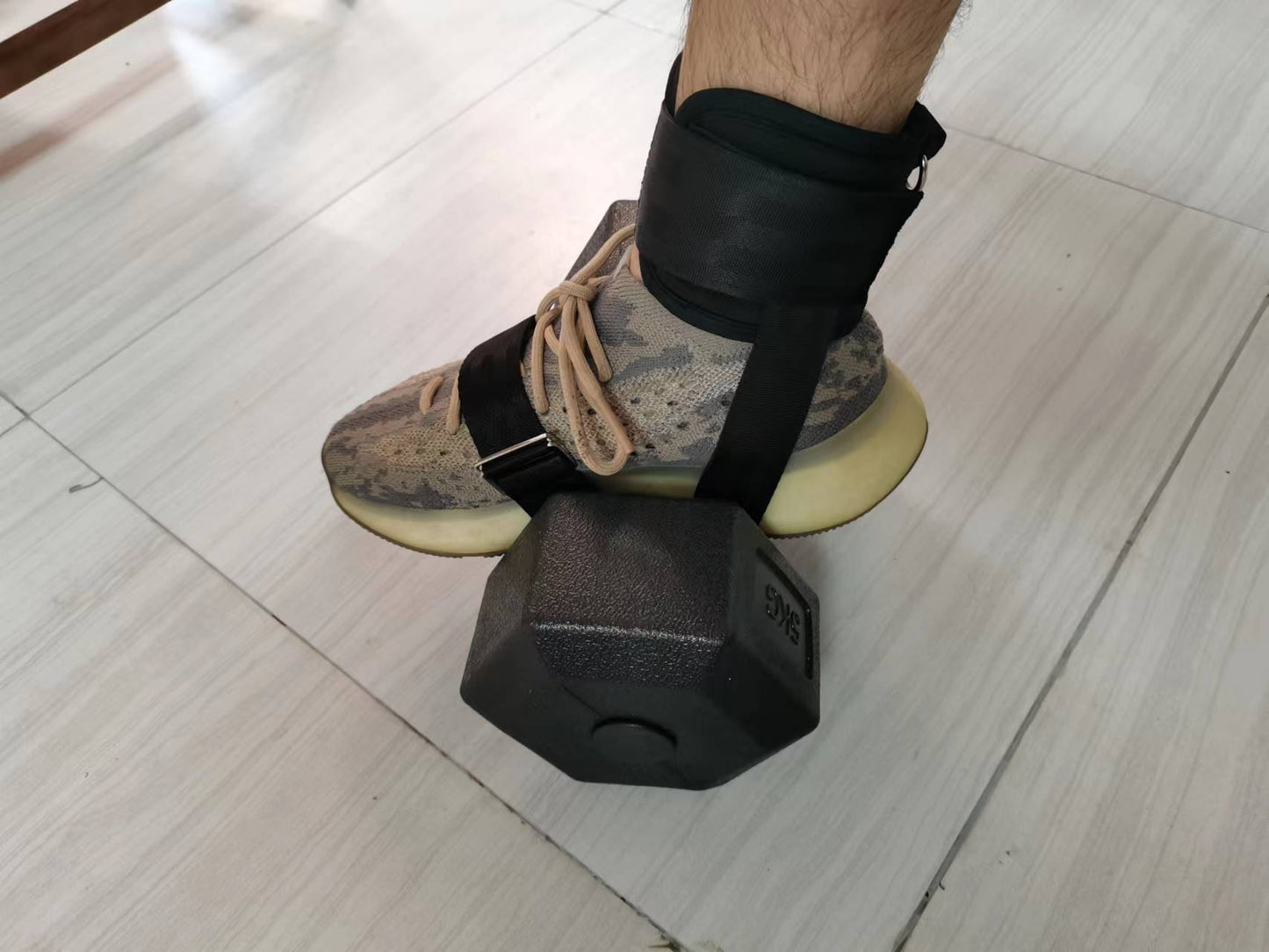 Adjustable Neoprene Ankle Weight Strap for Strength Training