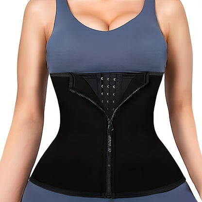 Adjustable Neoprene Waist Trainer with Back Support