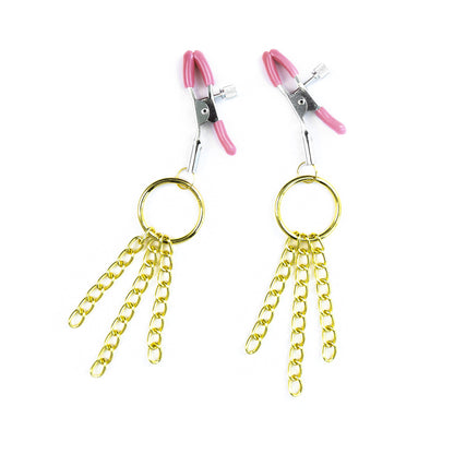 Adjustable Nipple Clamps with Decorative Bells