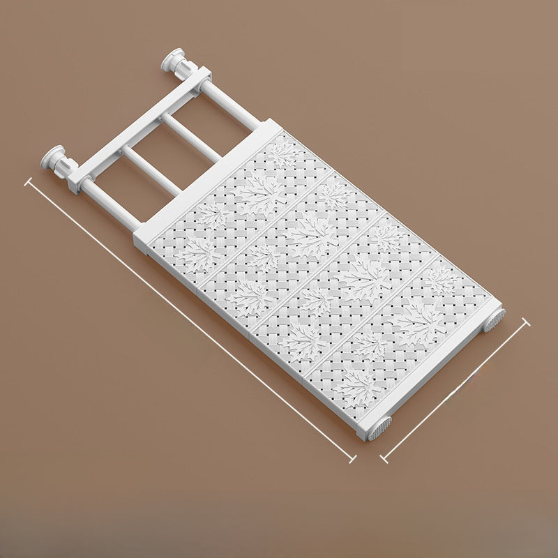 Adjustable No-Drill Wardrobe Shelf Organizer