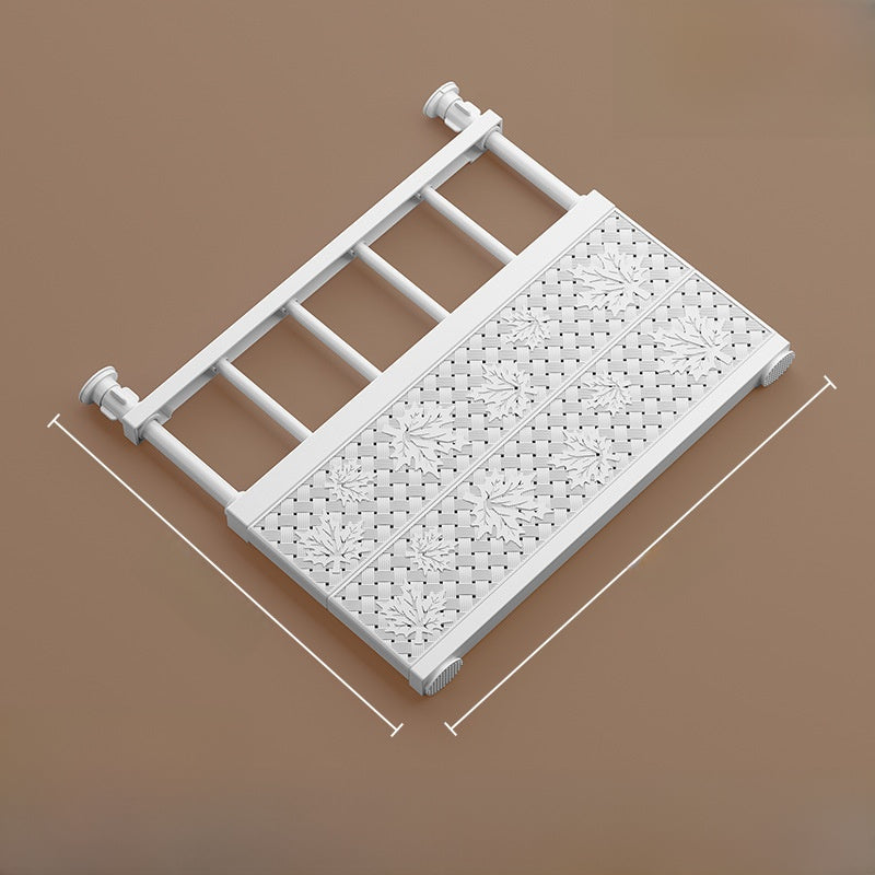 Adjustable No-Drill Wardrobe Shelf Organizer