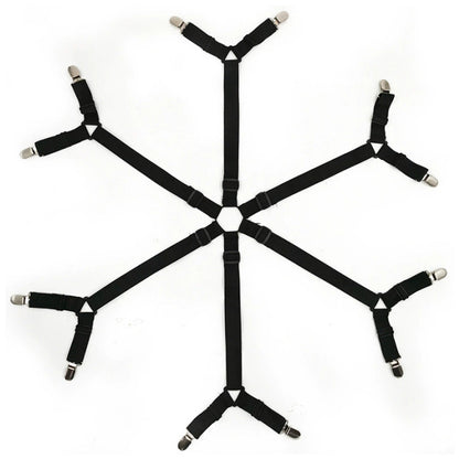 Adjustable Non-Slip Bed Sheet Clips