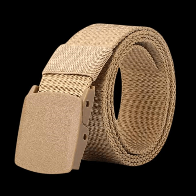 Adjustable Nylon Snap Closure Belt
