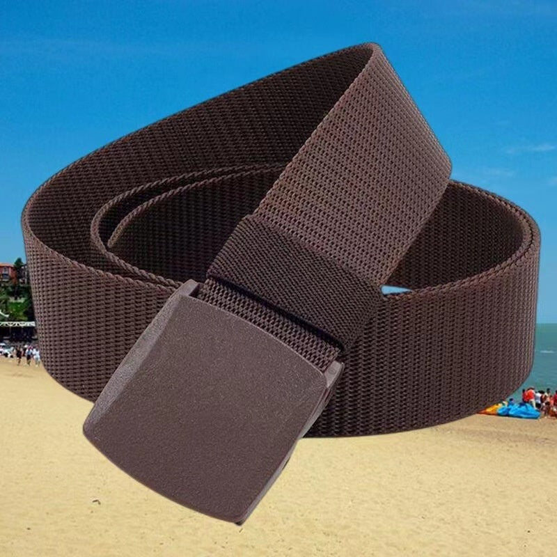 Adjustable Nylon Snap Closure Belt