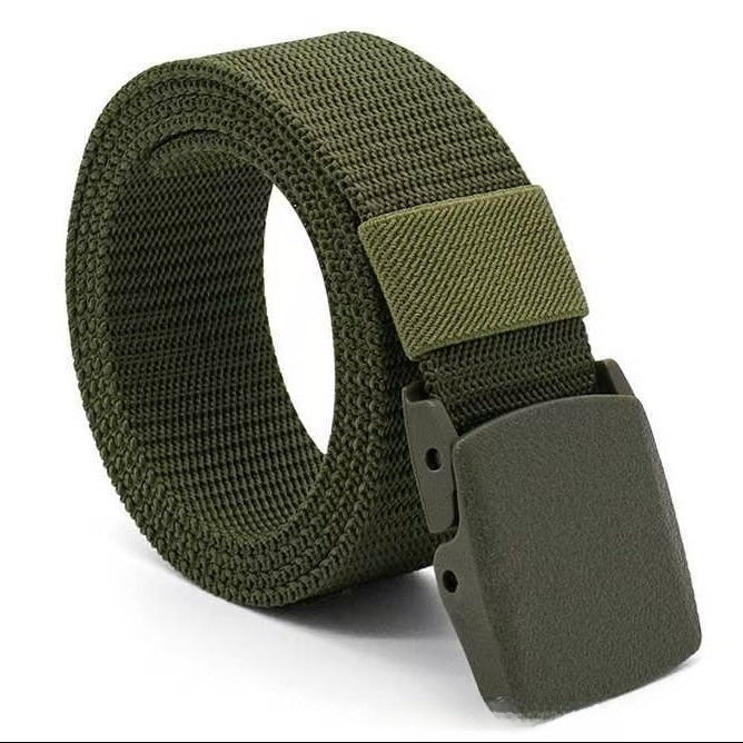 Adjustable Nylon Snap Closure Belt