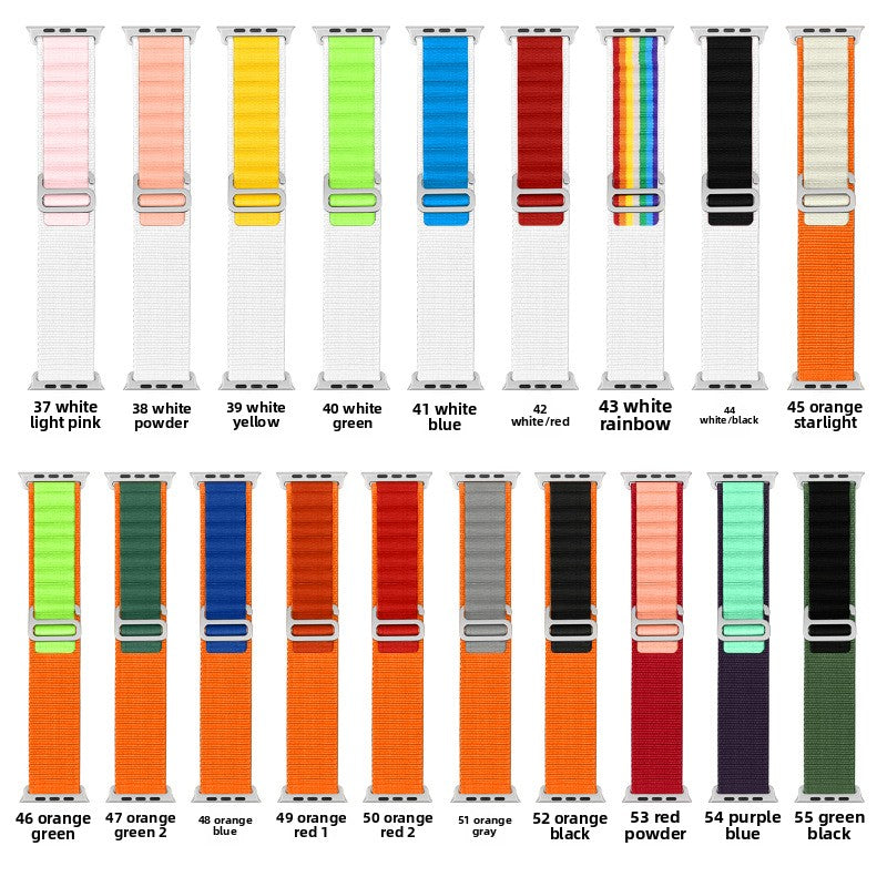 Adjustable Nylon Strap for Apple Watch