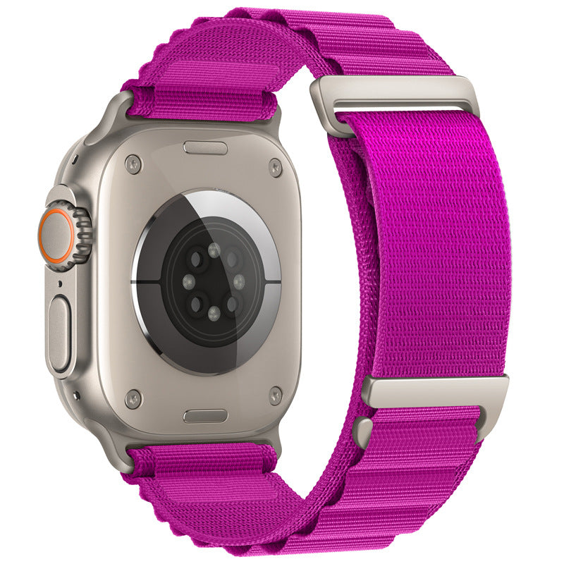 Adjustable Nylon Watch Strap for Apple Watch