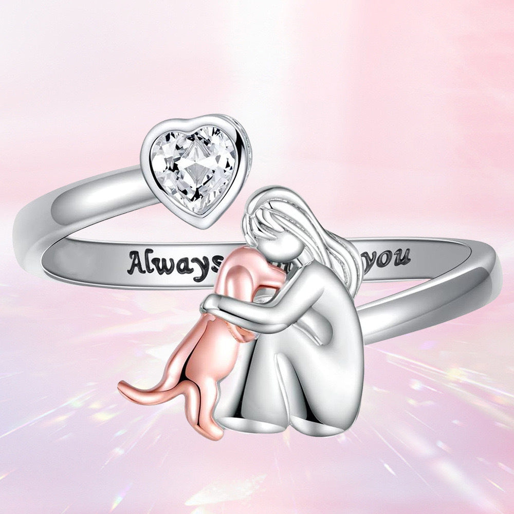 Adjustable open ring