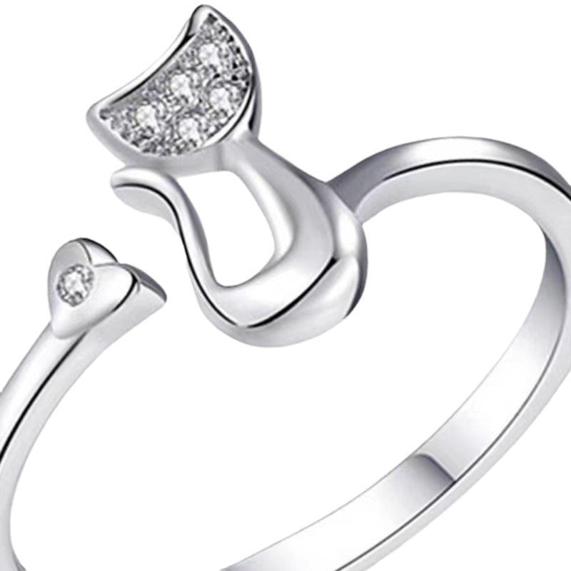 Adjustable open ring