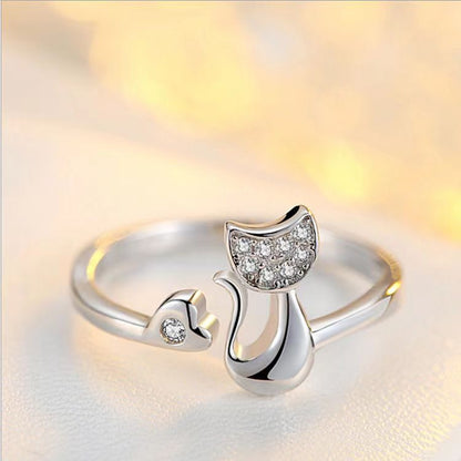 Adjustable open ring