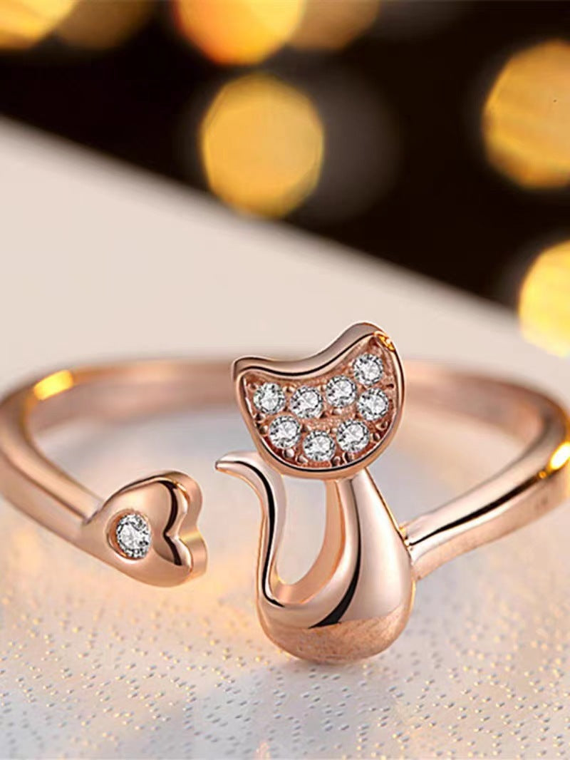 Adjustable open ring