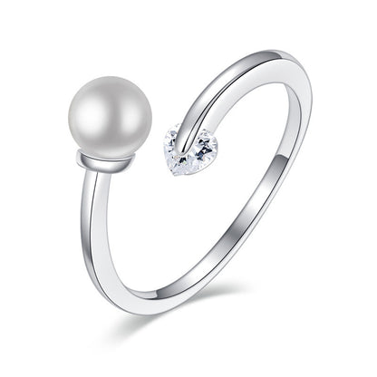Adjustable opening finger ring