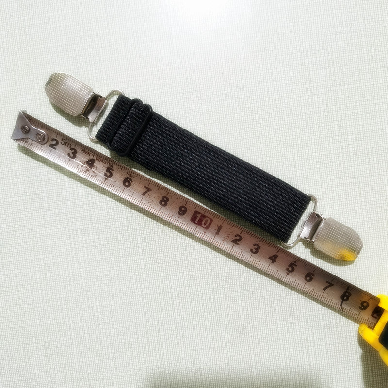 Adjustable pant cuff clips