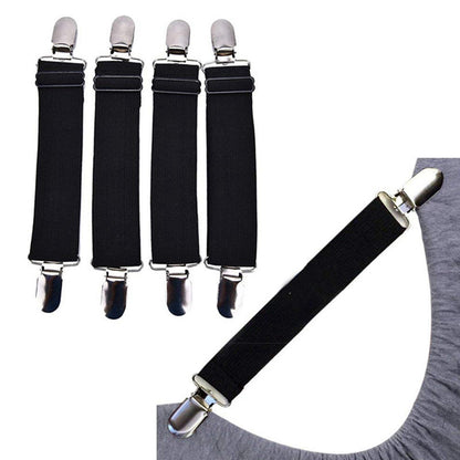 Adjustable pant cuff clips