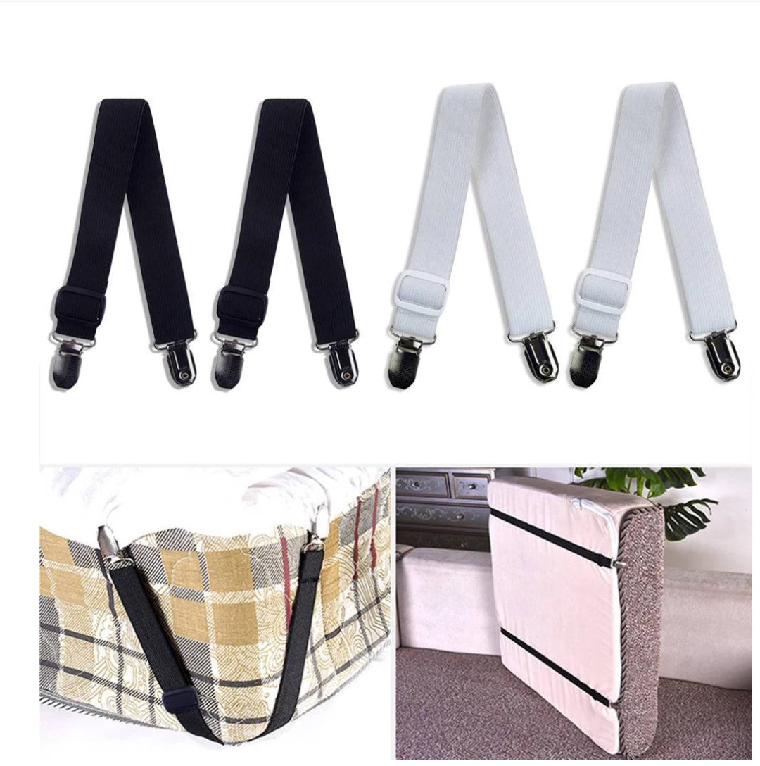 Adjustable pant cuff clips