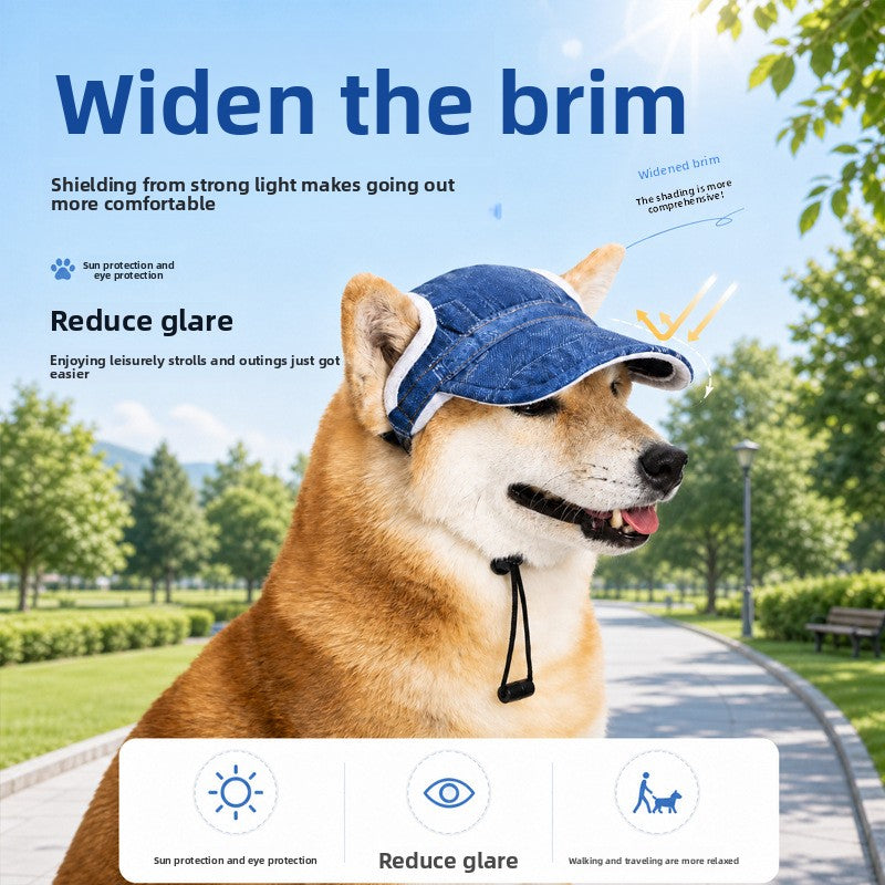 Adjustable Pet Baseball Cap