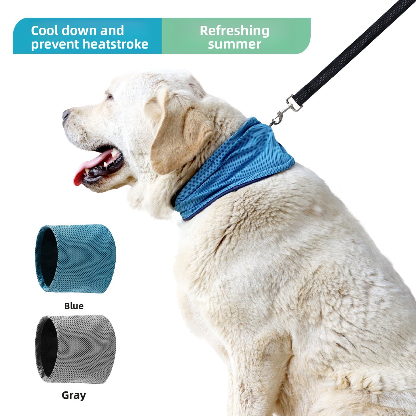 Adjustable Pet Cooling Scarf