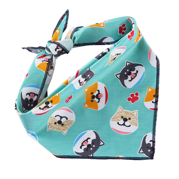 Adjustable Pet Drool Bib Towel