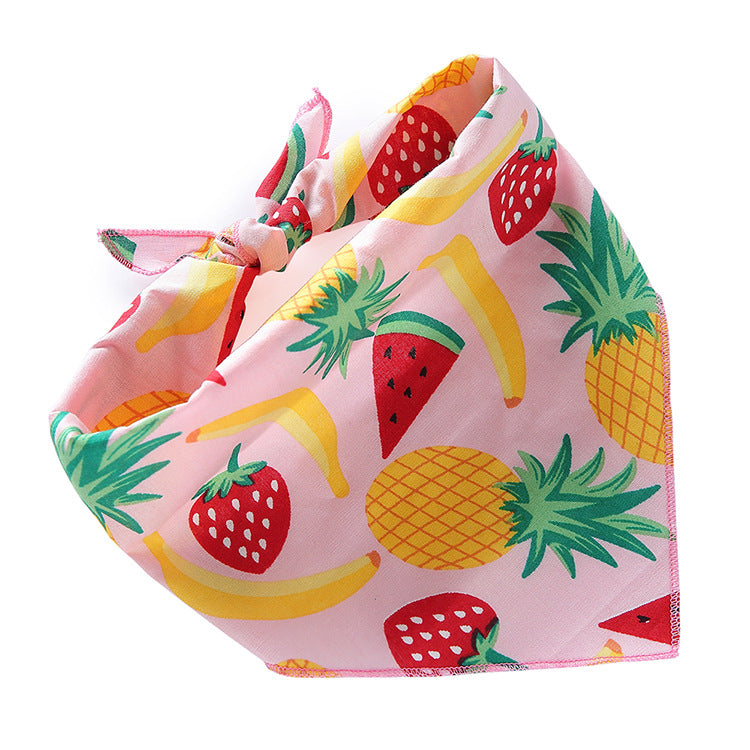 Adjustable Pet Drool Bib Towel