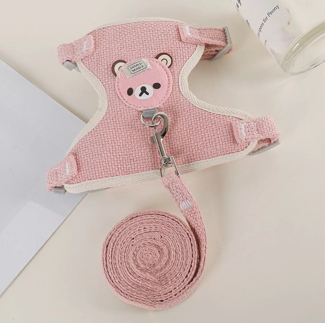 Adjustable Pet Harness Leash