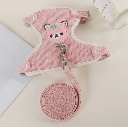 Adjustable Pet Harness Leash