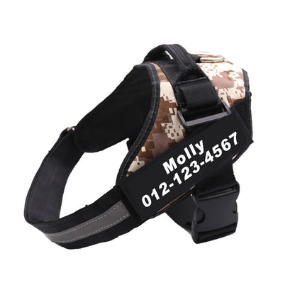 Adjustable Pet Harness Vest with Leash Hook
