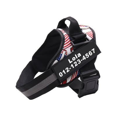 Adjustable Pet Harness Vest with Leash Hook