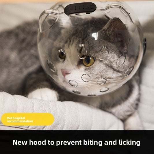 Adjustable Pet Safety Collar for Grooming