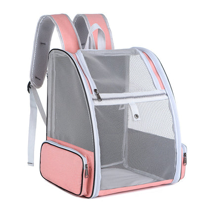 Adjustable Pet Travel Backpack Carrier