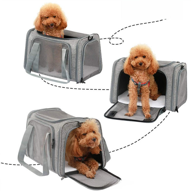 Adjustable Pet Travel Backpack Carrier