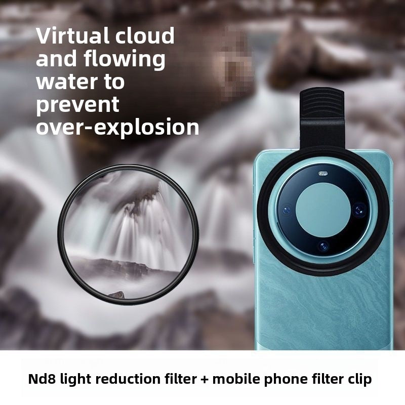Adjustable Phone Camera Filter Set with Clip Mount