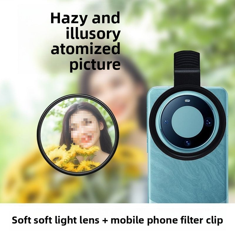 Adjustable Phone Camera Filter Set with Clip Mount