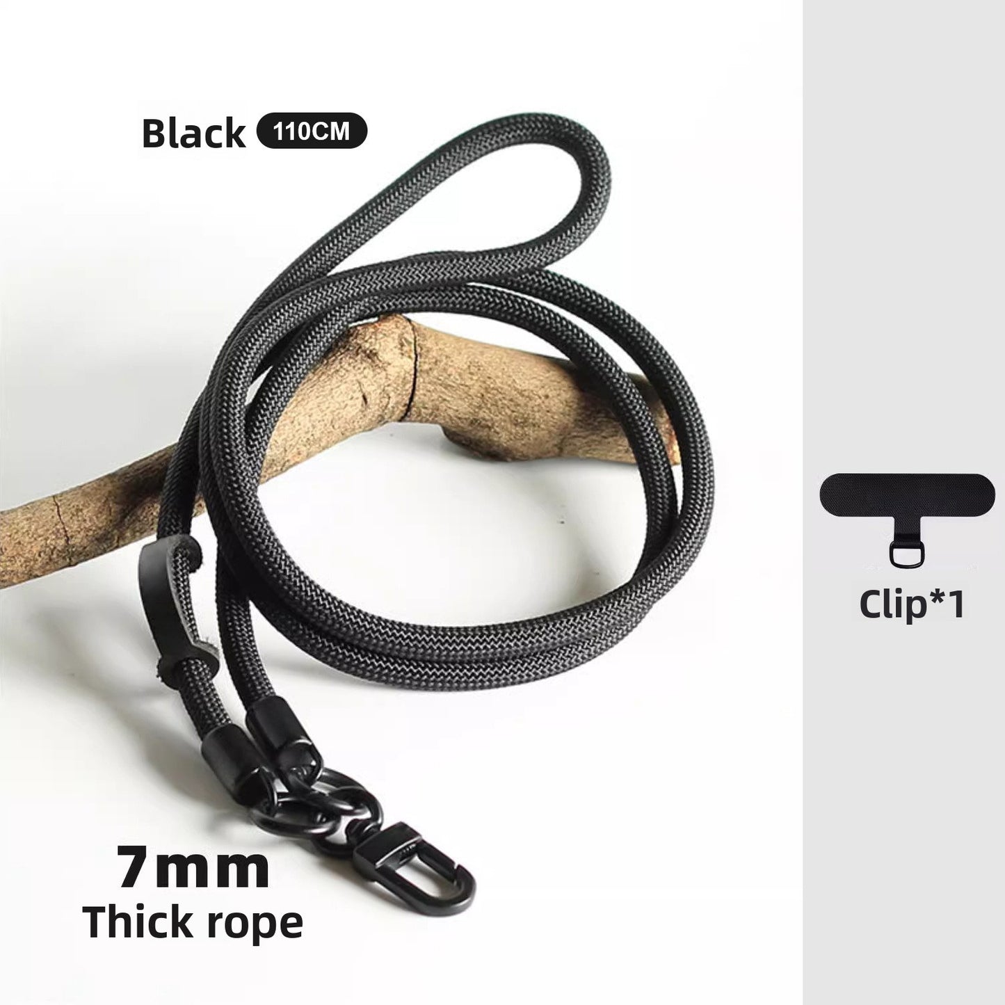 Adjustable Phone Lanyard with Metal Buckle