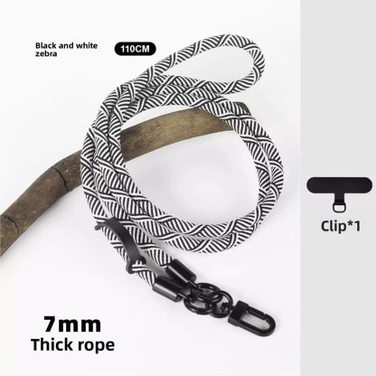 Adjustable Phone Lanyard with Metal Buckle