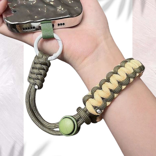 Adjustable Phone Lanyard with Velvet Clip