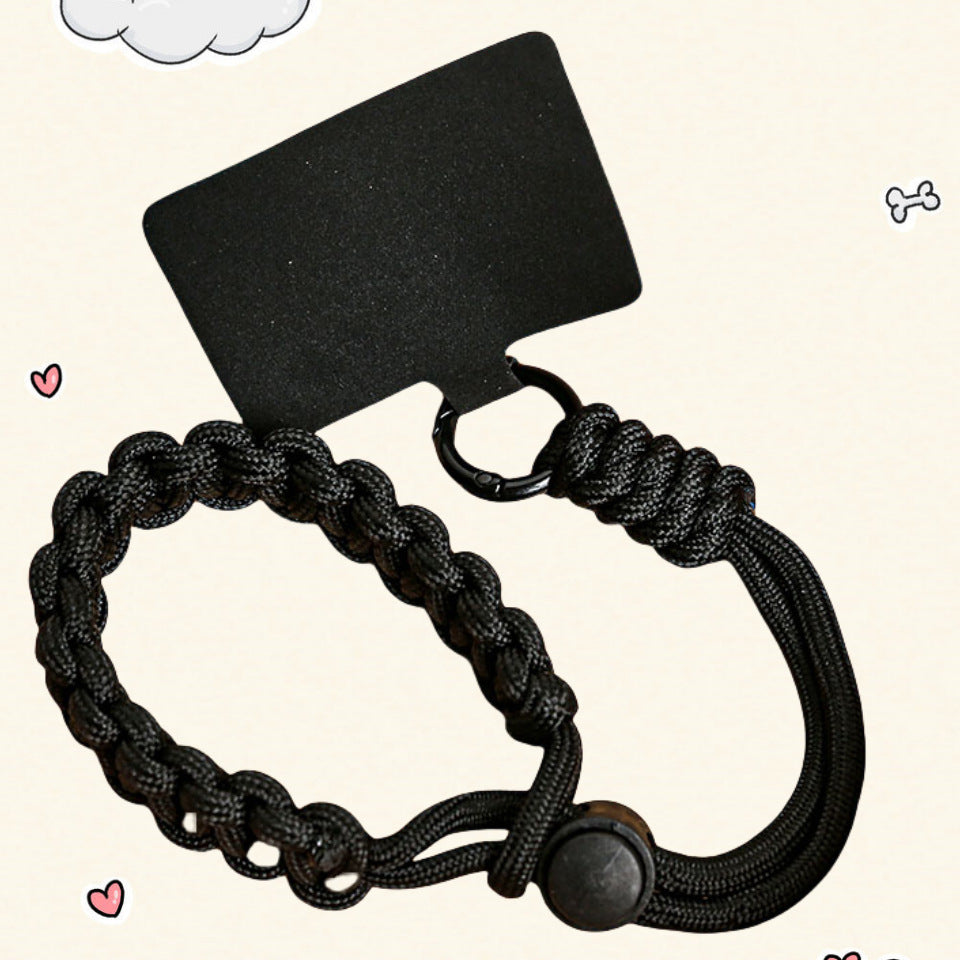 Adjustable Phone Lanyard with Velvet Clip