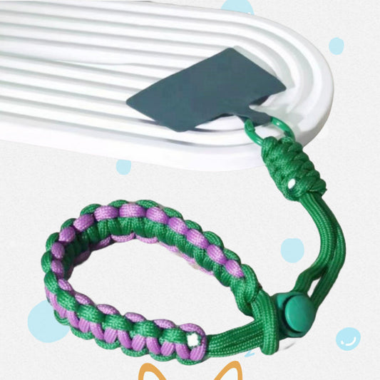 Adjustable Phone Lanyard with Velvet Clip