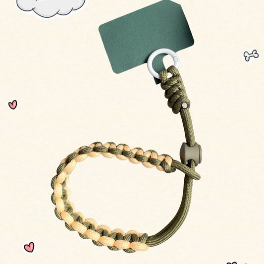 Adjustable Phone Lanyard with Velvet Clip