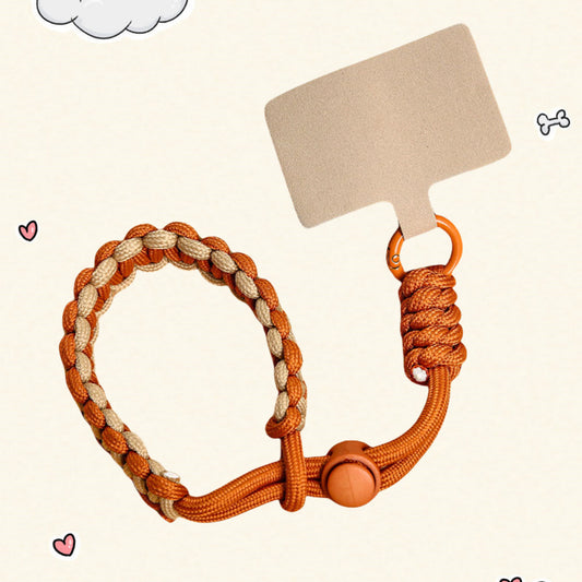 Adjustable Phone Lanyard with Velvet Clip