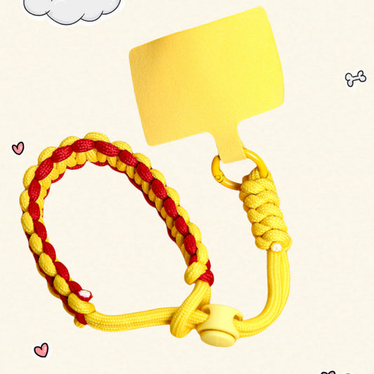 Adjustable Phone Lanyard with Velvet Clip