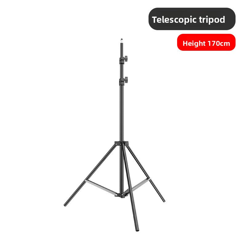 Adjustable Phone Tripod with Fill Light for Live Streaming