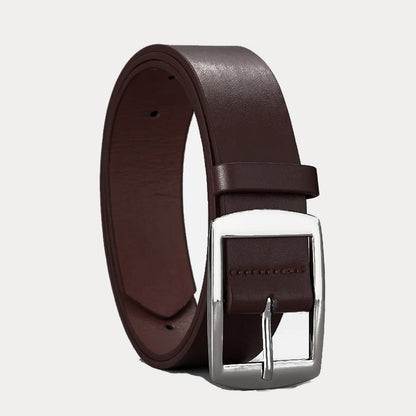Adjustable Pin Buckle PU Leather Belt
