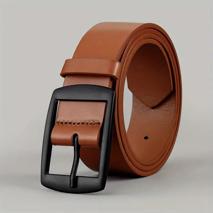 Adjustable Pin Buckle PU Leather Belt