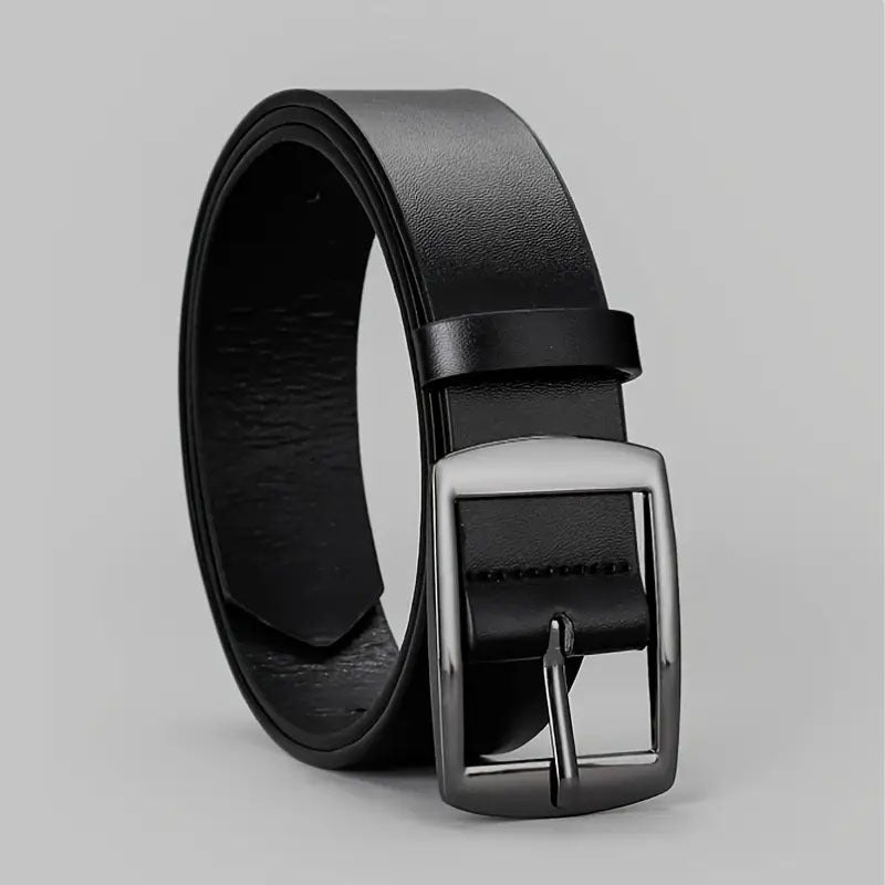 Adjustable Pin Buckle PU Leather Belt