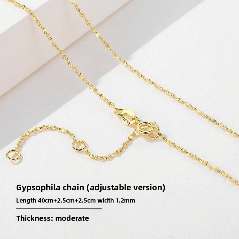 Adjustable Pin-Style Chain, Versatile Solid Chain