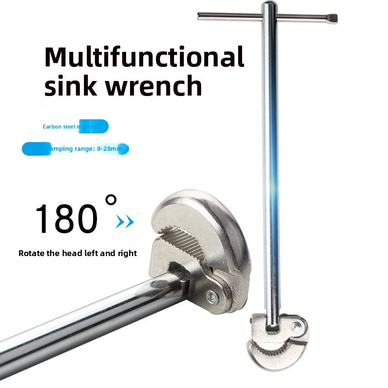 Adjustable Pipe Wrench Tool