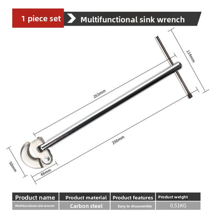 Adjustable Pipe Wrench Tool