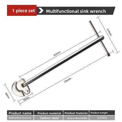Adjustable Pipe Wrench Tool