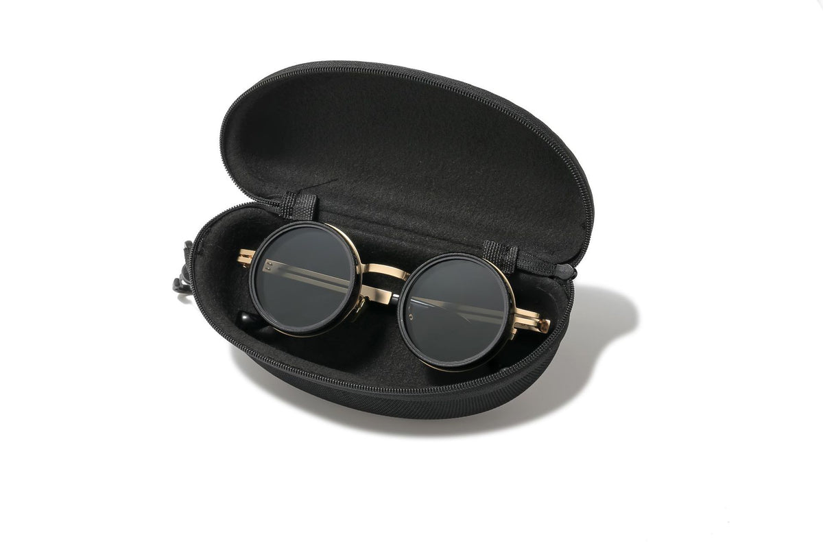 Adjustable Polarized Steampunk Sunglasses